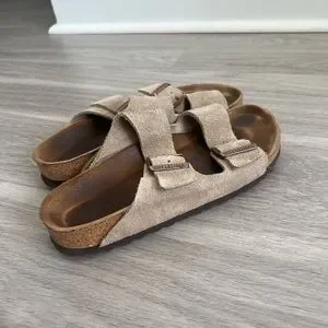 ☆新品未使用☆ BIRKENSTOCK アリゾナtaupe 37 Birkenstock | Shoes | Birkenstock Arizona Tan Taupe 37